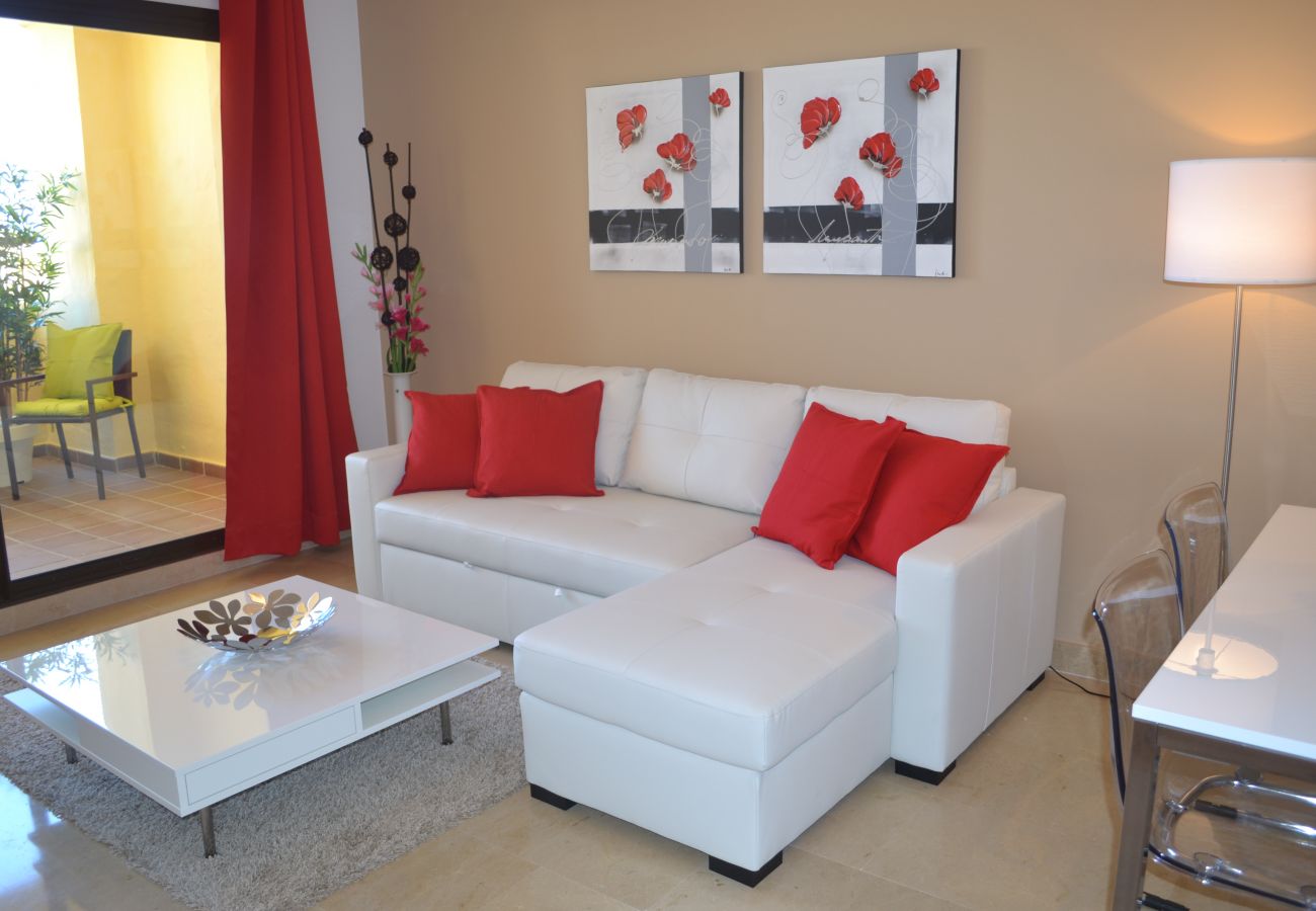ZapHoliday - 2115 - Apartmentvermietung in Manilva, Costa del Sol - Wohnzimmer