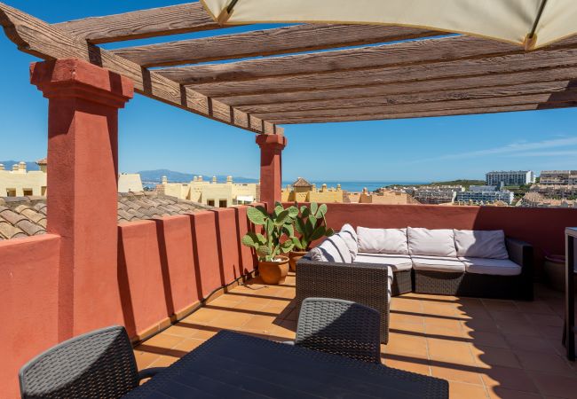 Ferienwohnung in Manilva - Colinas el Hacho 2320 Penthouse Vistas al mar Ferienwohnung in Manilva - Colinas el Hacho 2320 Penthouse Vistas al mar