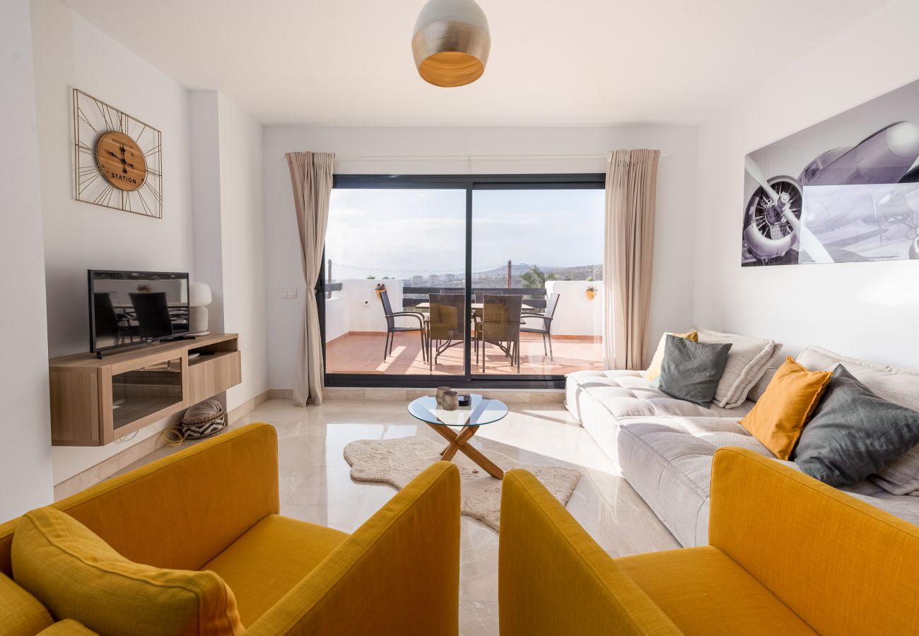 Ferienwohnung in Casares - Lotus 2401  - Beautiful apartment pool & sea view