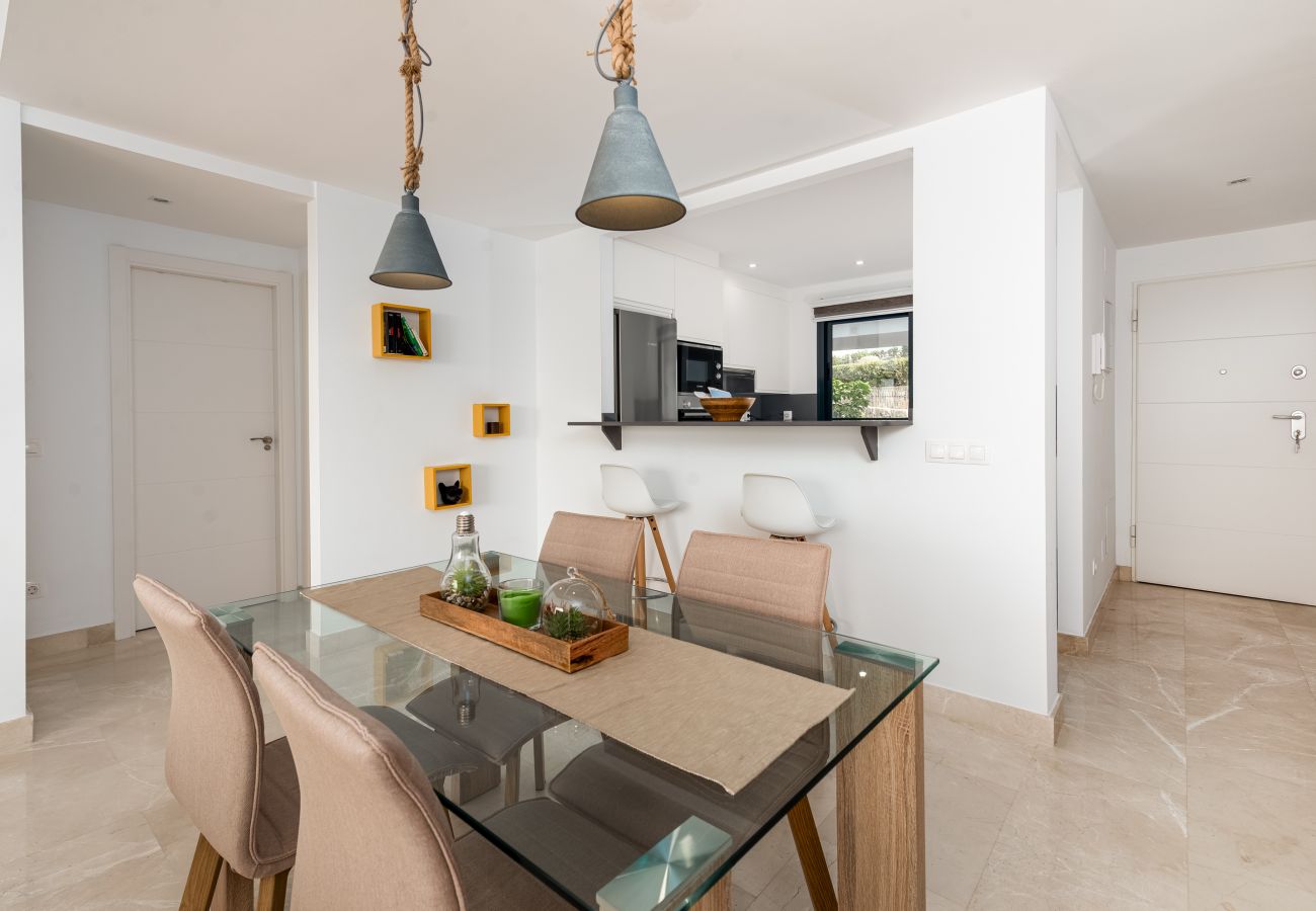 Ferienwohnung in Casares - Lotus 2401  - Beautiful apartment pool & sea view