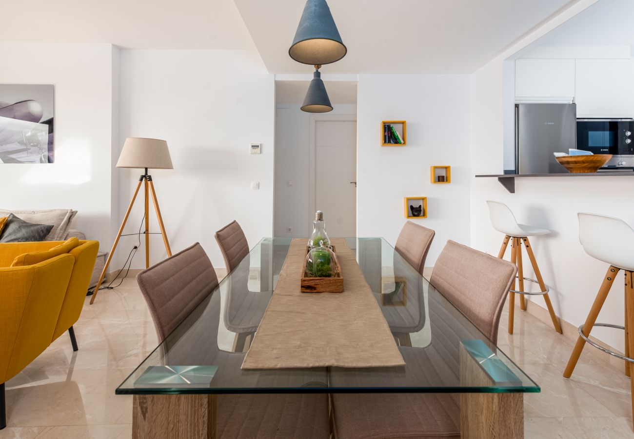 Ferienwohnung in Casares - Lotus 2401  - Beautiful apartment pool & sea view