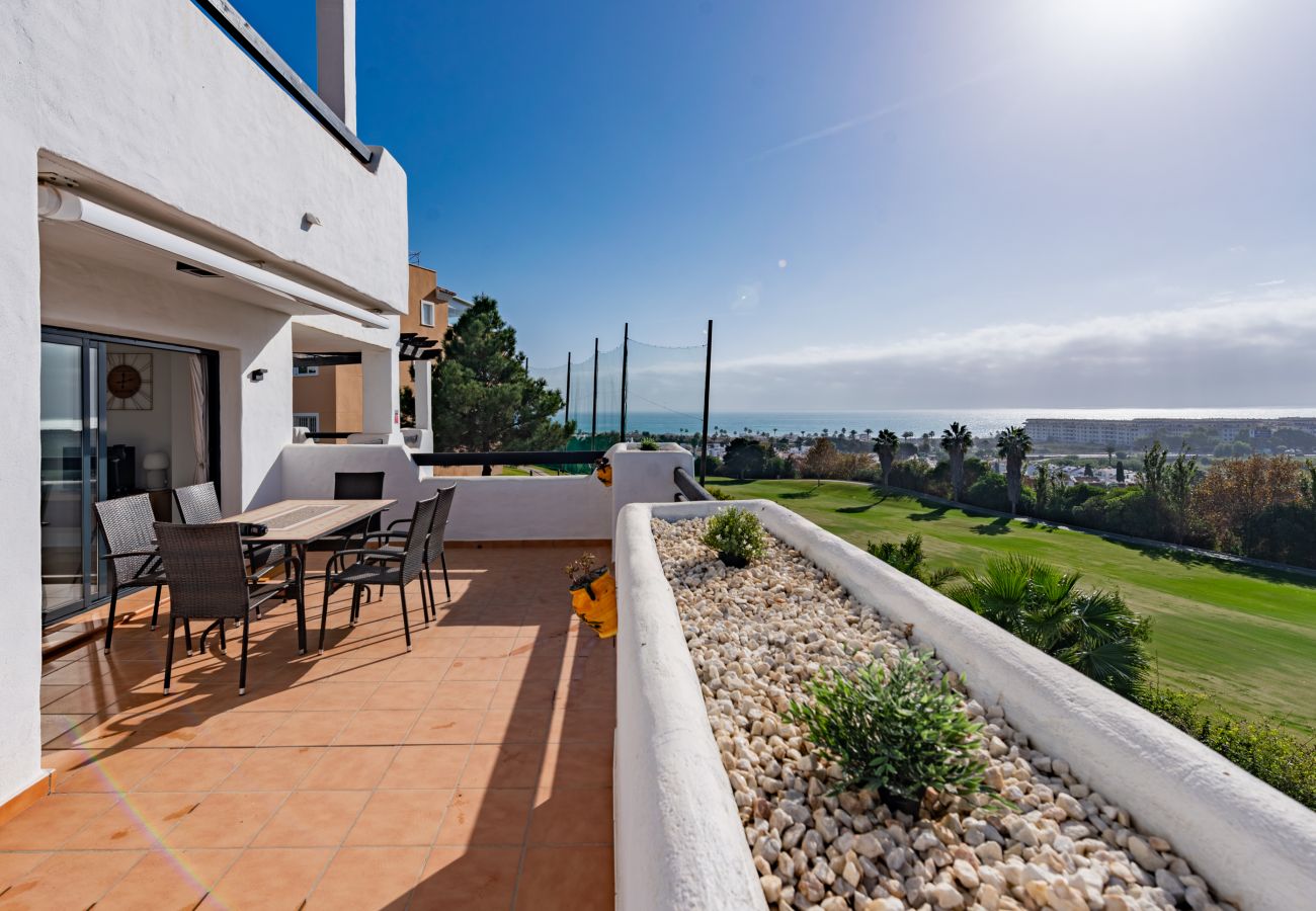 Ferienwohnung in Casares - Lotus 2401  - Beautiful apartment pool & sea view