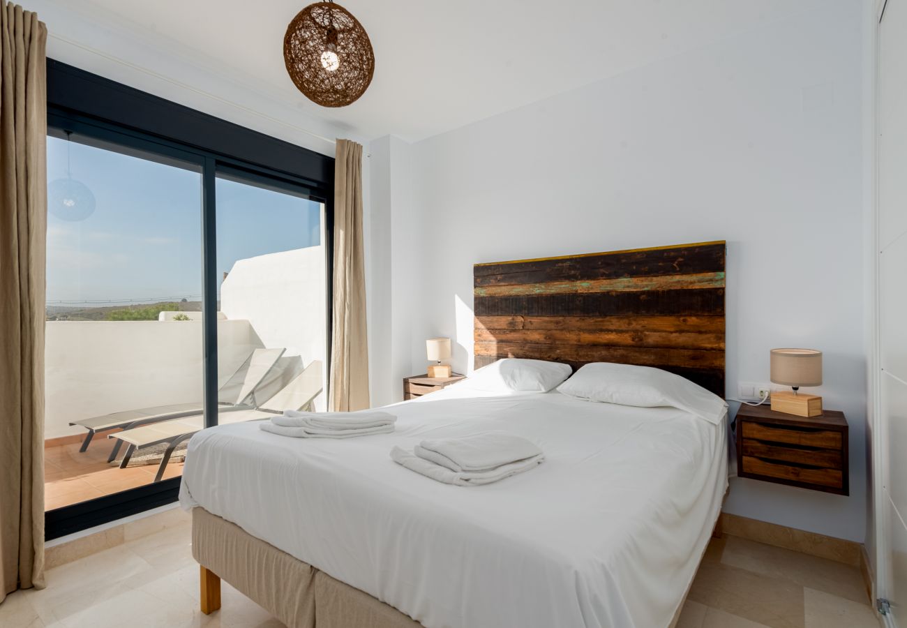 Ferienwohnung in Casares - Lotus 2401  - Beautiful apartment pool & sea view