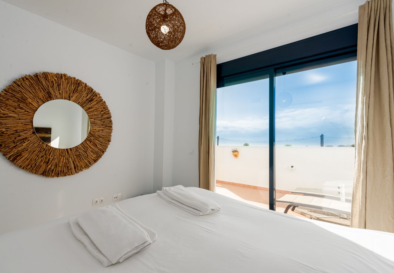 Ferienwohnung in Casares - Lotus 2401  - Beautiful apartment pool & sea view