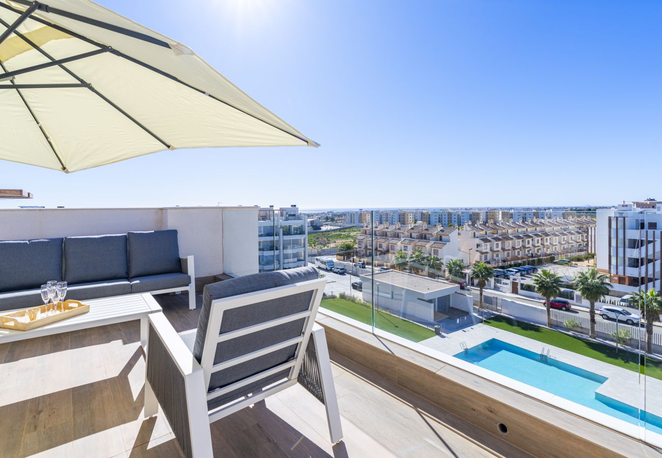 Ferienwohnung in Orihuela Costa - 3104 Penthouse Residencial Ema