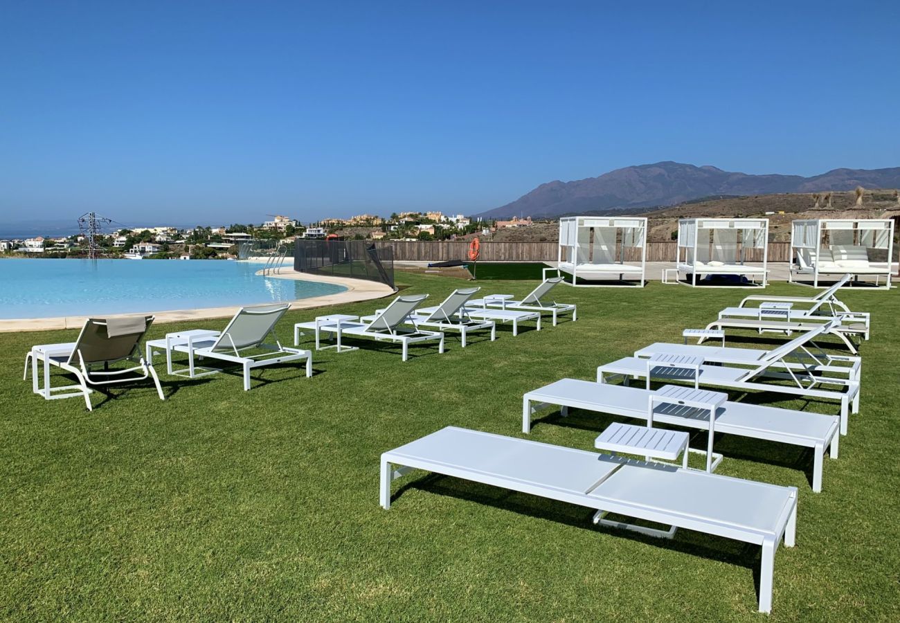 Ferienwohnung in Estepona - Paraiso Pueblo Penthouse 2452 Sea & Golf View