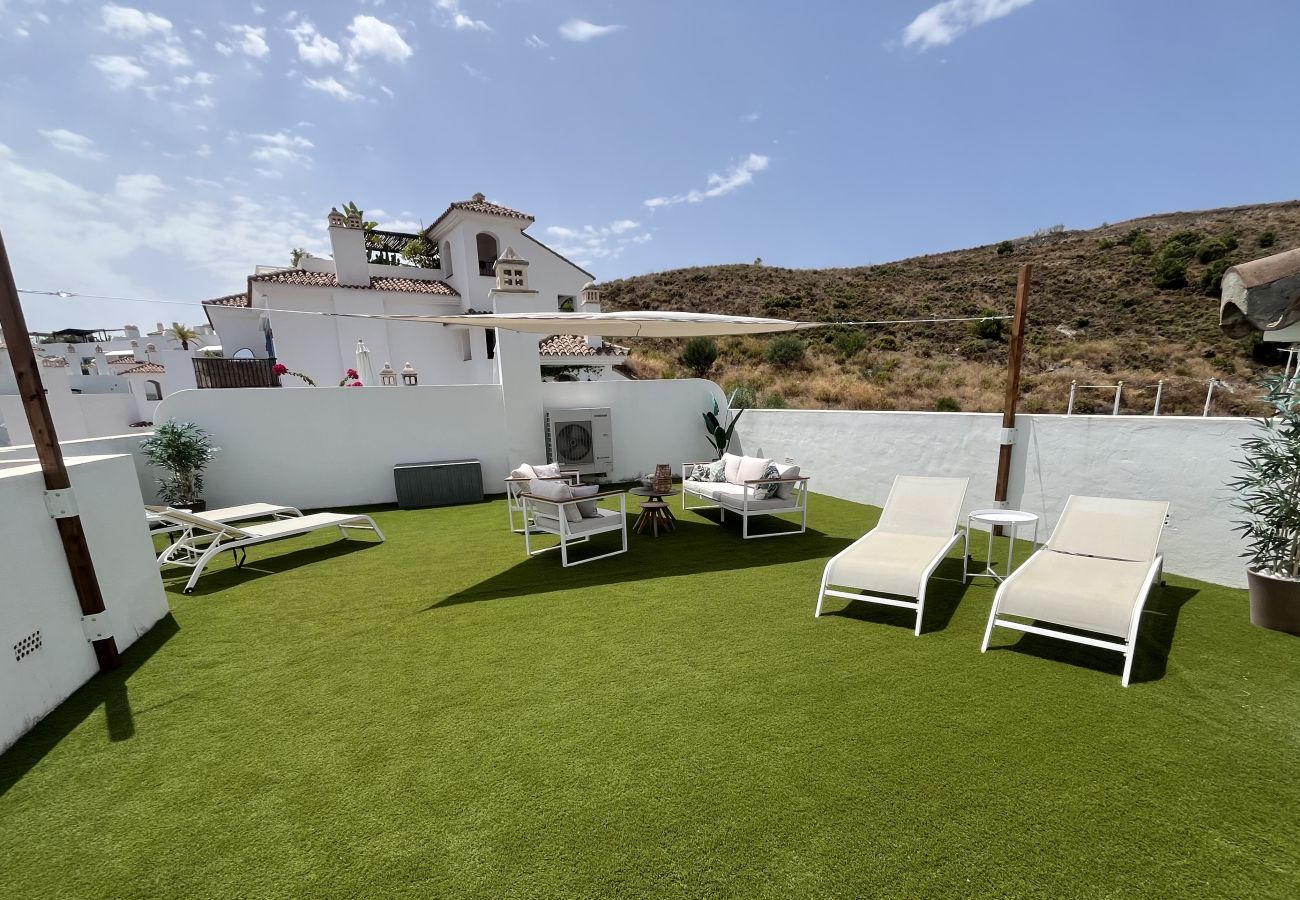 Ferienwohnung in Estepona - Paraiso Pueblo Penthouse 2452 Sea & Golf View