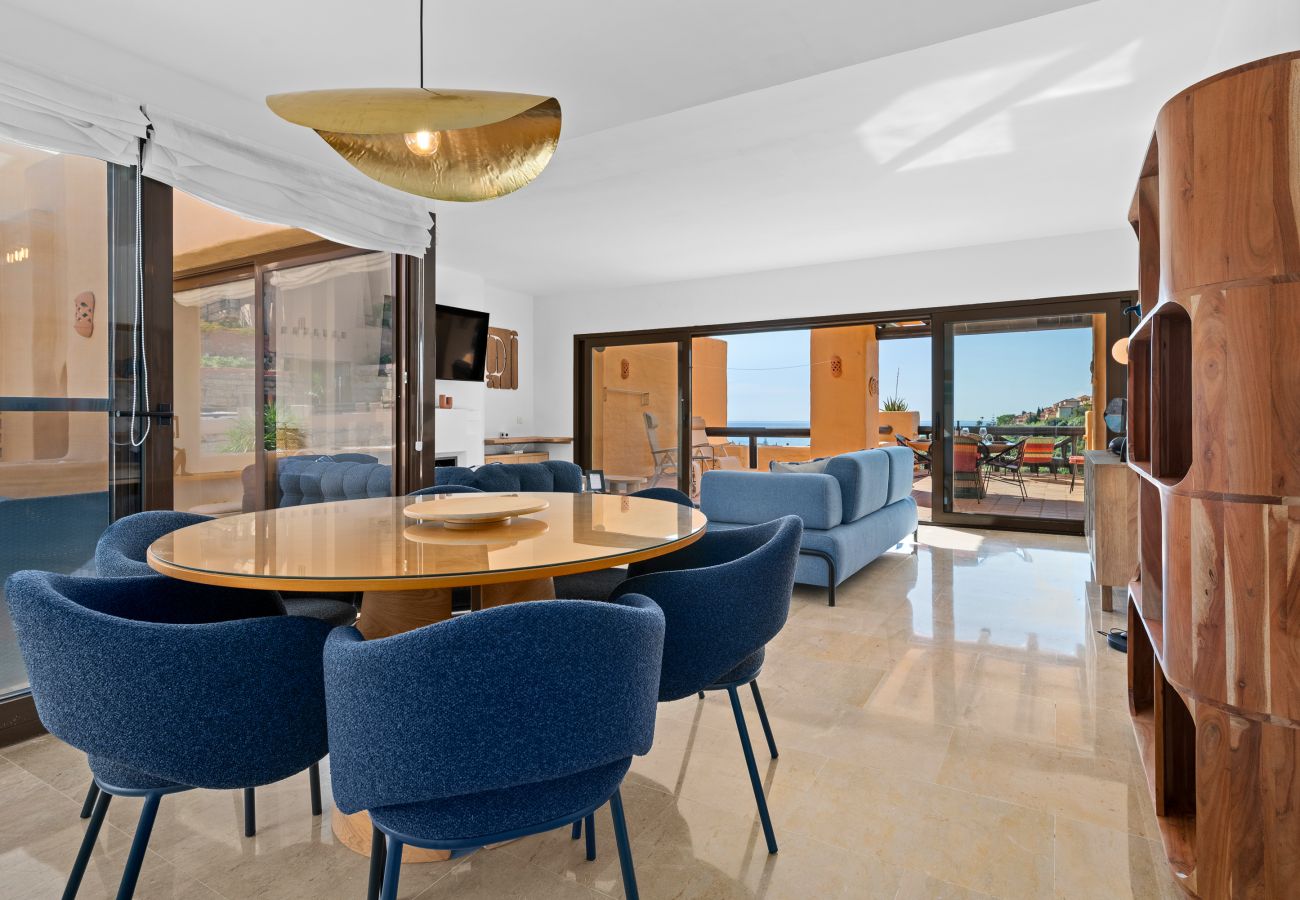 Ferienwohnung in Manilva - Coto Real Penthouse 2470 Naxos Sea-View