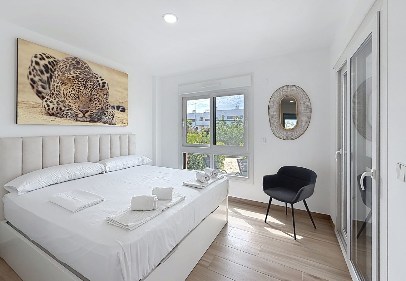 Ferienwohnung in Orihuela - 3123 Apartamento con jardin CAPRI