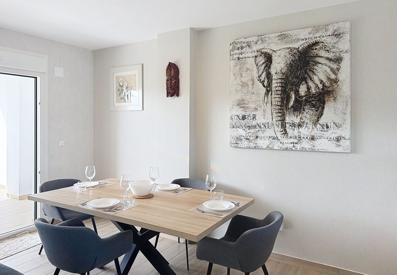 Ferienwohnung in Orihuela - 3123 Apartamento con jardin CAPRI