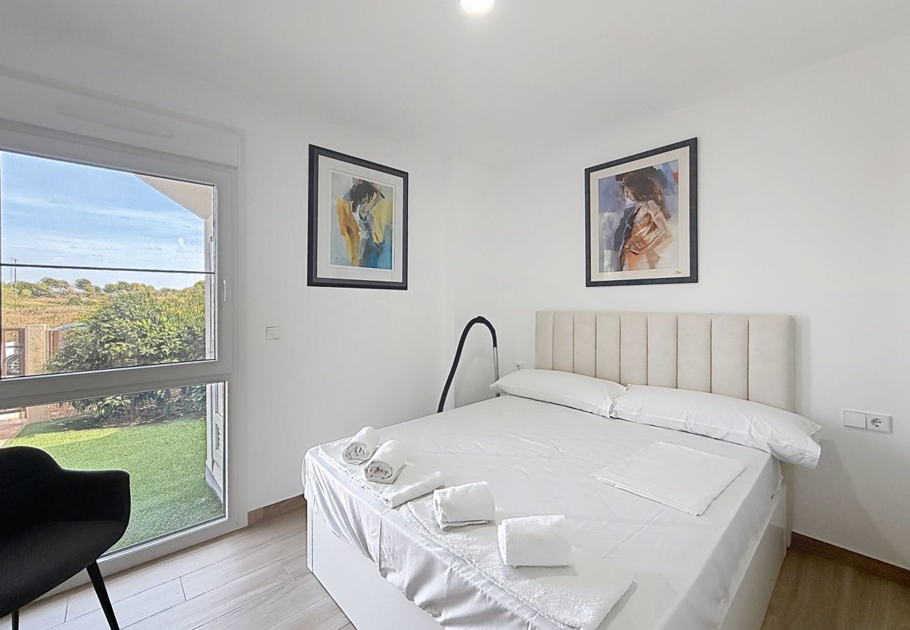 Ferienwohnung in Orihuela - 3123 Apartamento con jardin CAPRI