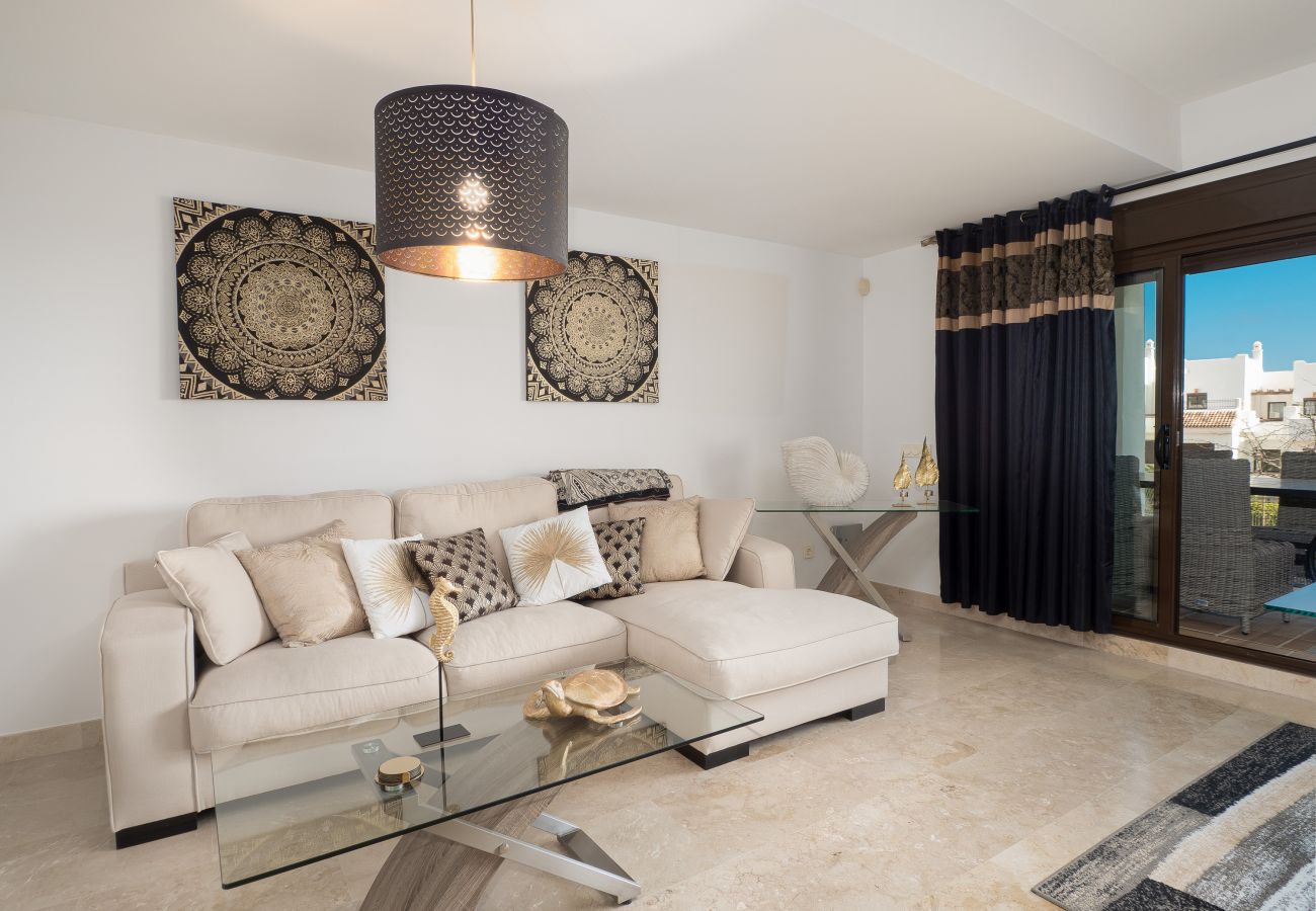 ZapHoliday - 2305 - apartment rental in La Alcaidesa, Costa del Sol - living room
