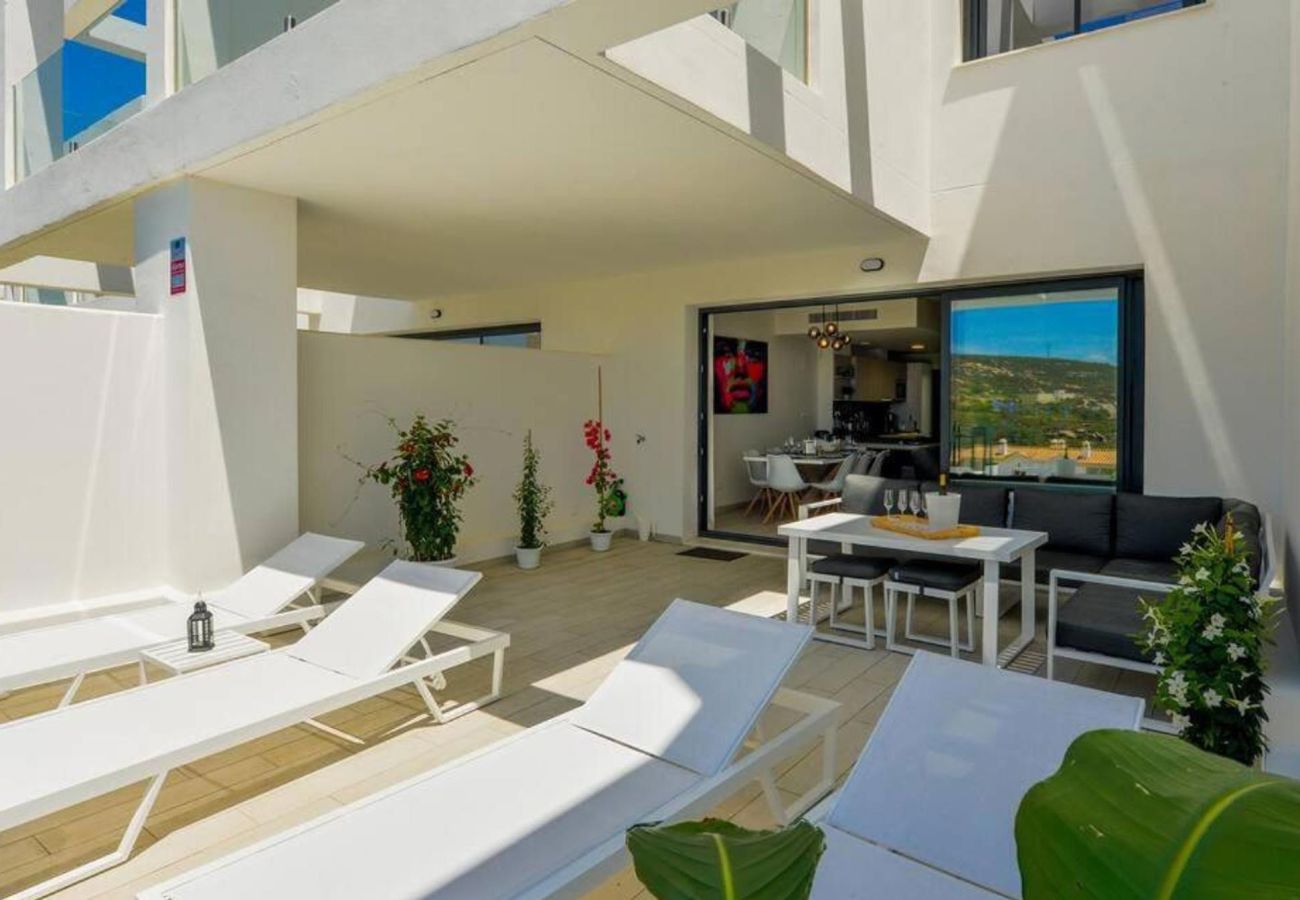 Terraced House in Manilva - Golden View 2472 Private Pool & Jacuzzi
