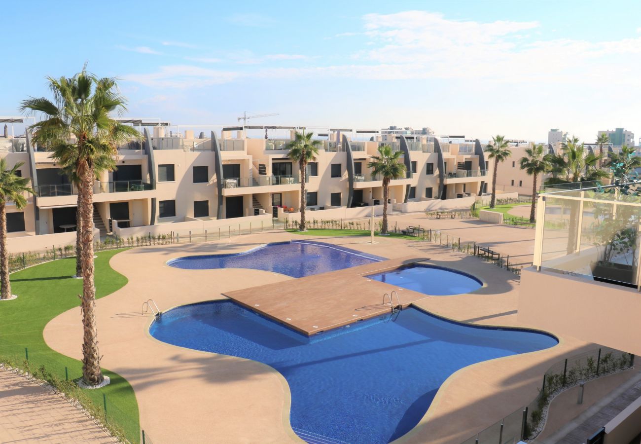 Zapholiday - 3022 - Appartamento Mil Palmeras, Costa Blanca - piscina