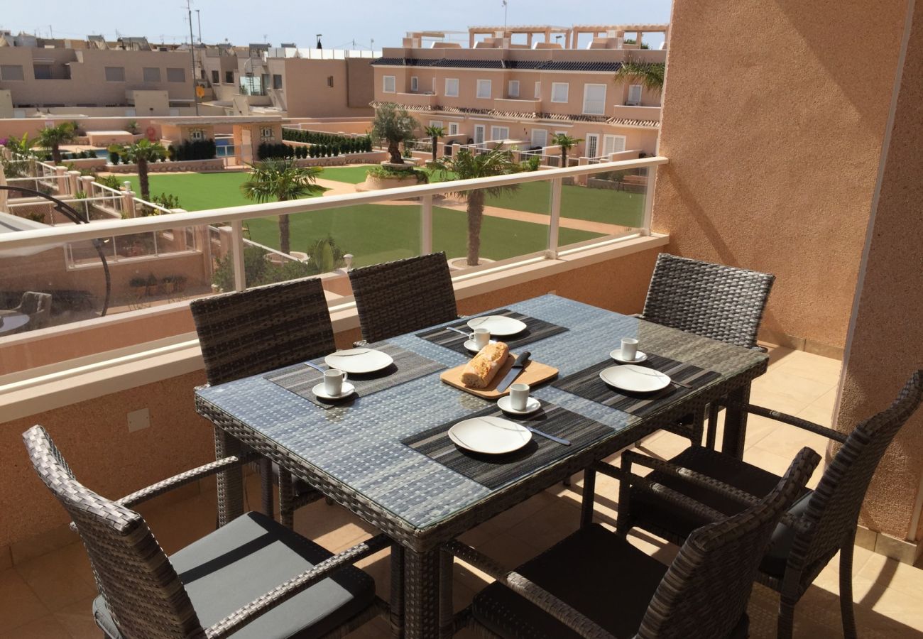 Zapholiday - 3027 - apartamento Torre de la Horadada, Costa Blanca - terraza