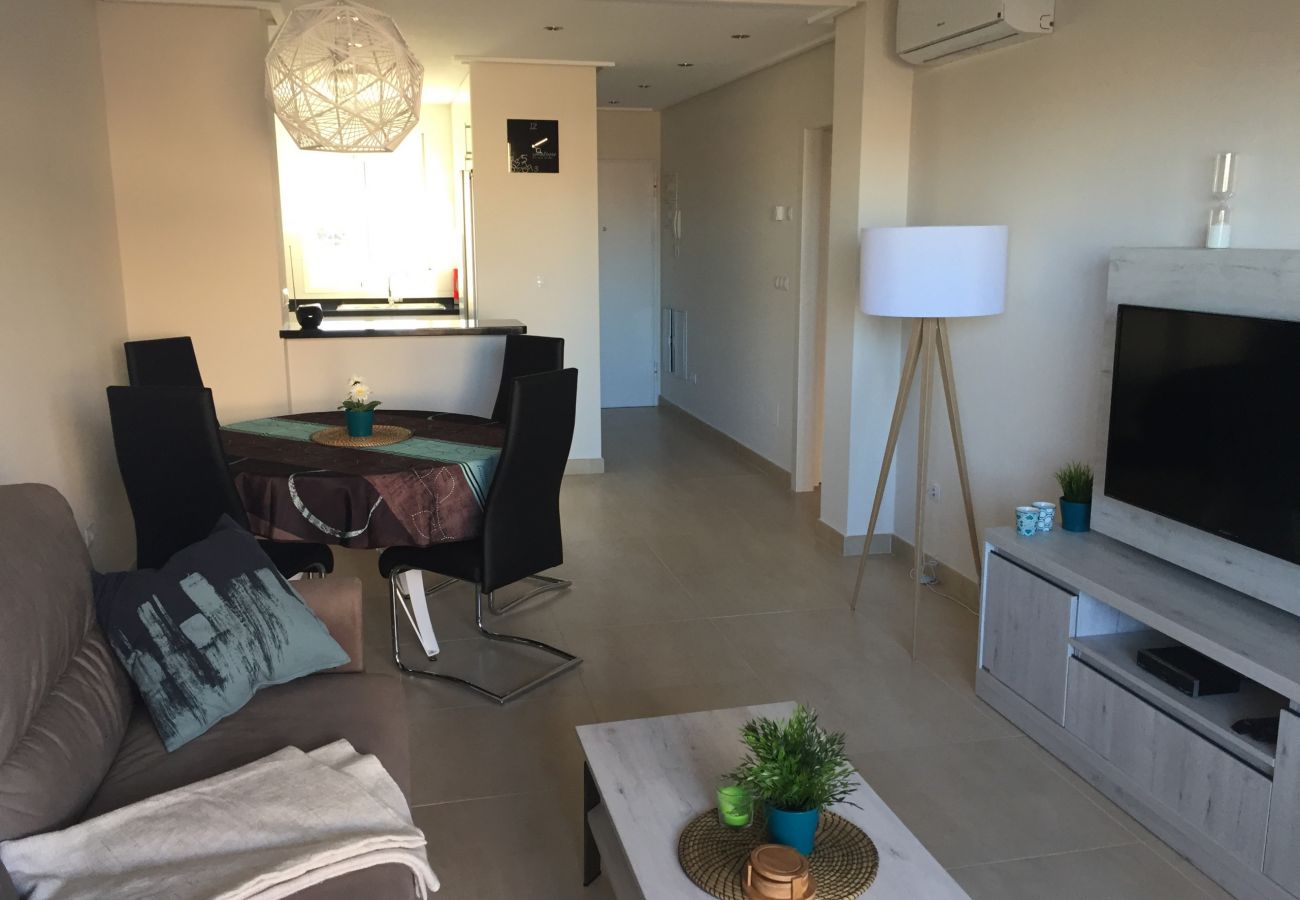 Zapholiday - 3027 - apartamento Torre de la Horadada, Costa Blanca - sala de estar